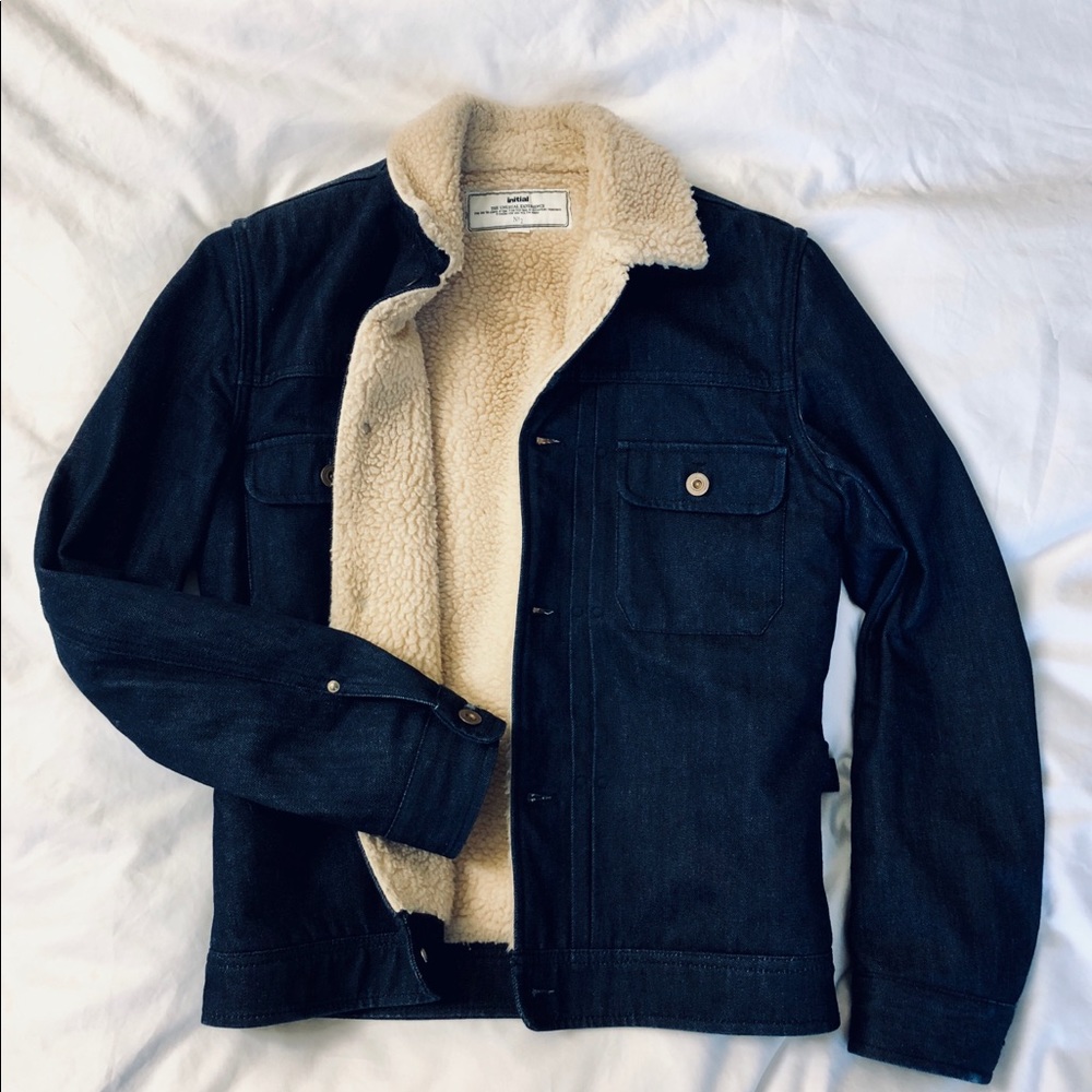 INITIALS DENIM JACKET